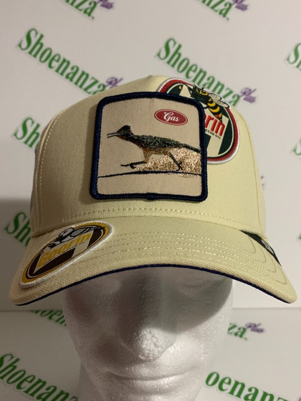 Goorin Bros Friday Drop Crude Guzzler Gas Roadrunner Patches Trucker Hat Cap